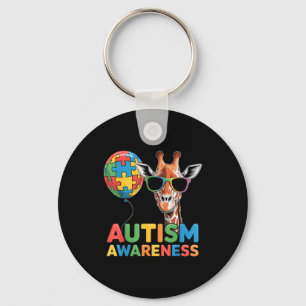 Autismus-Bewusstsein autistisch Schlüsselanhänger