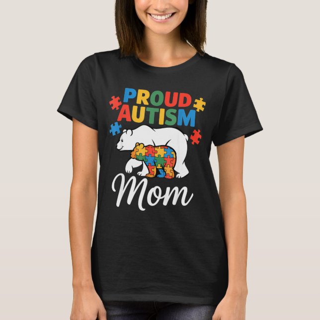 Autismus-Bewusstsein autistisch  T-Shirt (Vorderseite)