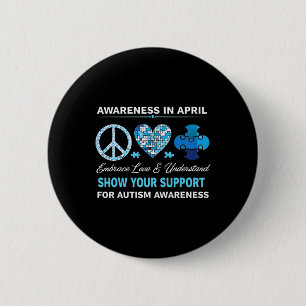 Autismus Bewusstsein Autistische Individuen Autism Button