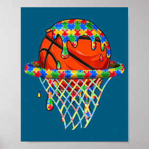 Autismus-Bewusstsein autistische Kinder Jungen Puz Poster