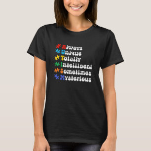 Autismus Bewusstsein Autistische SPED Kindness Aut T-Shirt