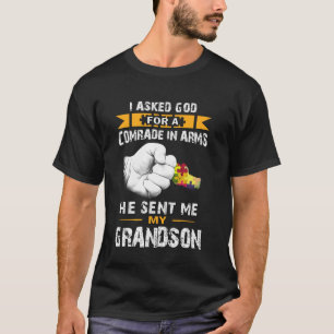 Autismus-Bewusstsein Autistischer Enkel für Oma T-Shirt