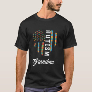 Autismus-Bewusstsein Autistischer Enkelkind Stolz  T-Shirt