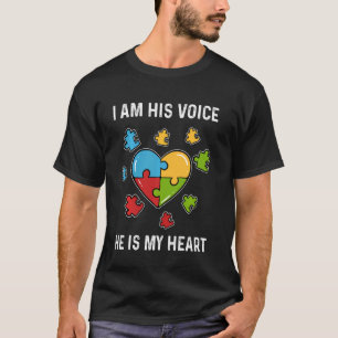 Autismus-Bewusstsein Autistischer Sohn Mutter Vate T-Shirt
