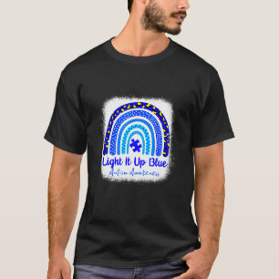 Autismus-Bewusstsein B Ausgelaugtes Autismus-Bewus T-Shirt
