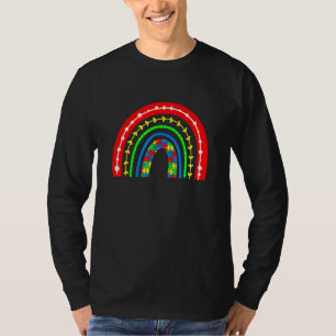 Autismus Bewusstsein B Oho Rainbow Puzzle P Iece A T-Shirt