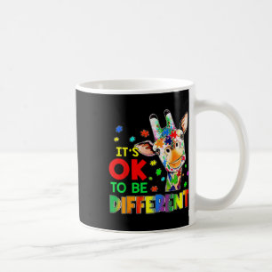 Autismus-Bewusstsein bei Kindern Akzeptanz Giraffe Kaffeetasse