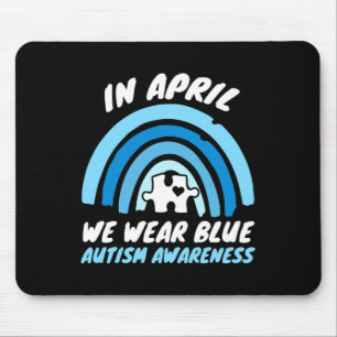 Autismus Bewusstsein Blue April Liebe Autistische Mousepad