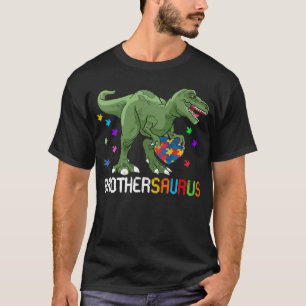Autismus Bewusstsein Brothersaurus T-Shirt