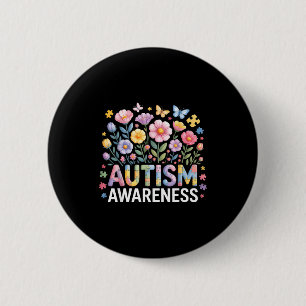 Autismus-Bewusstsein  Button