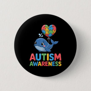Autismus-Bewusstsein Button