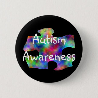 Autismus-Bewusstsein Button