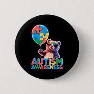 Autismus-Bewusstsein Button