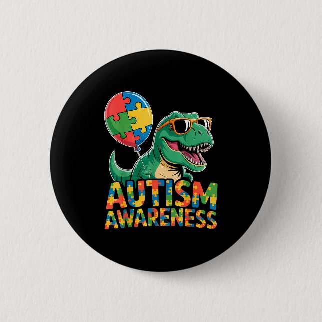 Autismus-Bewusstsein  Button (Vorderseite)