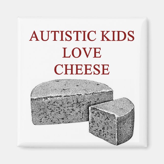 Autismus Bewusstsein Design, was autistische Kinde Magnet (Vorne)