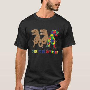 Autismus Bewusstsein Dinosaur Liebhaber Dino Boys T-Shirt
