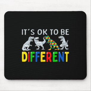 Autismus Bewusstsein Dinosaurier Kinder Boys Es is Mousepad
