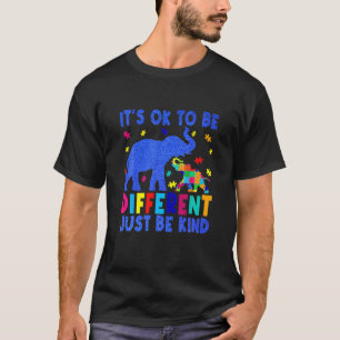 Autismus-Bewusstsein Es ist gut, wenn man anders i T-Shirt