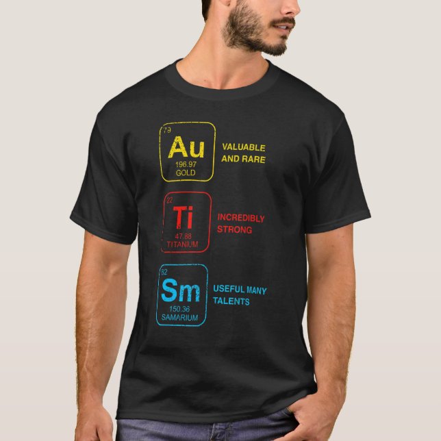 Autismus Bewusstsein Frauen Männer Kinder Elemente T-Shirt (Vorderseite)