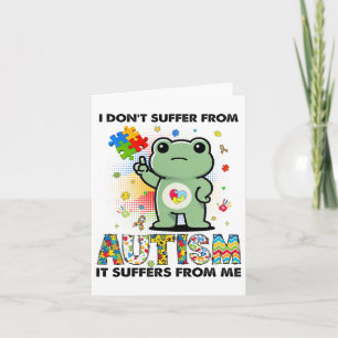 Autismus Bewusstsein Funny Frog Meme Autismus Unte Karte