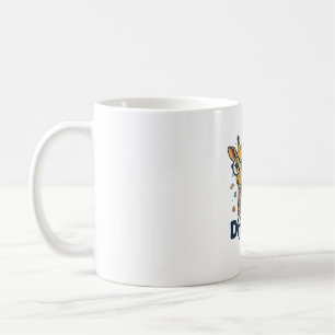 Autismus-Bewusstsein-Giraffe Es ist okay, anders z Kaffeetasse