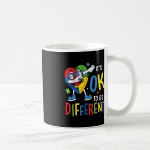 Autismus Bewusstsein Herz Dabbing Akzeptanz Männer Kaffeetasse