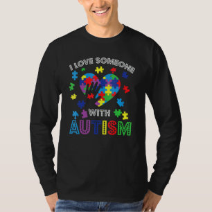 Autismus Bewusstsein I Liebe jemandem mit Autismus T-Shirt