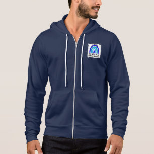 Autismus Bewusstsein im April tragen wir Blau Hoodie