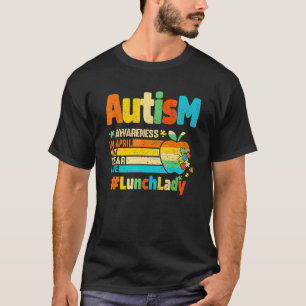 Autismus-Bewusstsein Im April Tragen Wir Blau Mitt T-Shirt