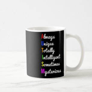 Autismus Bewusstsein immer einzigartig Kaffeetasse