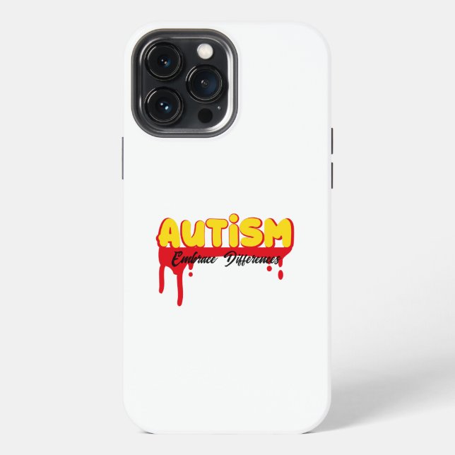 Autismus-Bewusstsein iPhone Hülle (Rückseite)