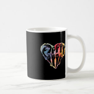 Autismus Bewusstsein ist freundlich ASL Herz-Anti- Kaffeetasse