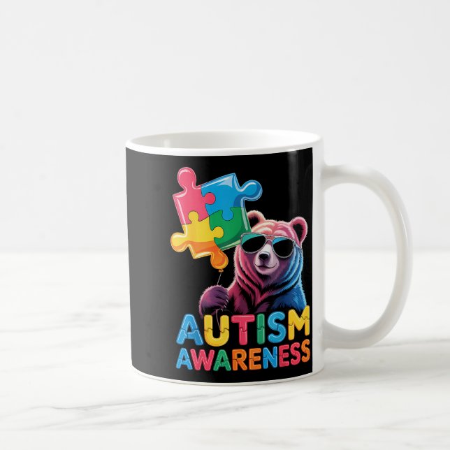 Autismus-Bewusstsein  Kaffeetasse (Rechts)