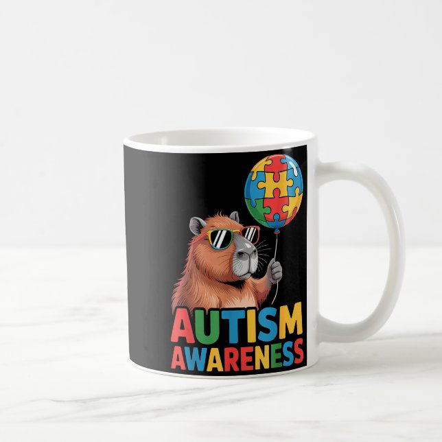 Autismus-Bewusstsein  Kaffeetasse (Rechts)