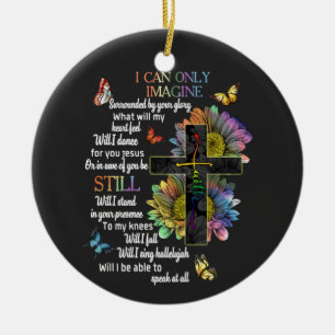 Autismus Bewusstsein, kann ich mir nur vorstellen  Keramik Ornament