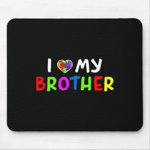 Autismus Bewusstsein Kinder Brüder Mousepad