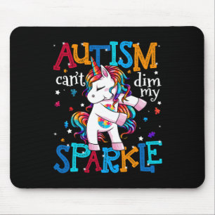 Autismus-Bewusstsein Kinder Einhorn Für Autismus-M Mousepad