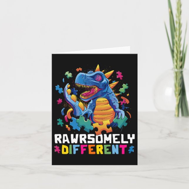 Autismus Bewusstsein Kleinkind Embrace Differenzen Karte (Vorderseite)