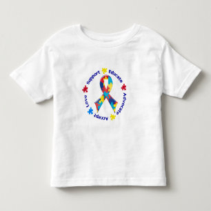 Autismus-Bewusstsein Kleinkind T-shirt