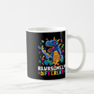 Autismus-Bewusstsein Kleinkind Umarme Unterschiede Kaffeetasse