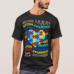 Autismus-Bewusstsein Lehrer Autismus-Bewusstsein T T-Shirt