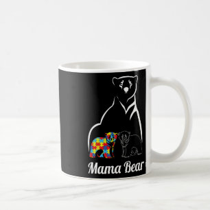 Autismus Bewusstsein Mama Bären Mama Autistisches Kaffeetasse