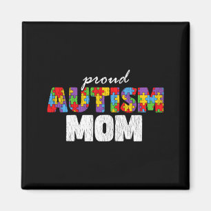 Autismus-Bewusstsein Mama Stolz Autistischer Sohn Magnet