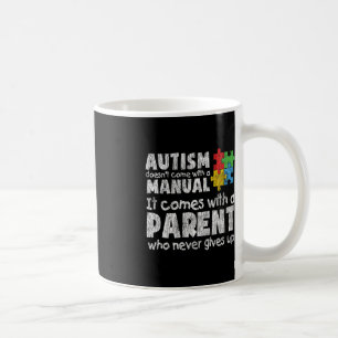 Autismus Bewusstsein Mama Vater Eltern Autistische Kaffeetasse