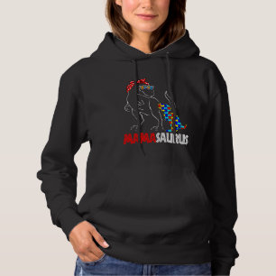 Autismus Bewusstsein Mamasaurus Mama Dinosaurier P Hoodie