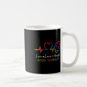 Autismus Bewusstsein Männer Frauen Kinder leben Li Kaffeetasse