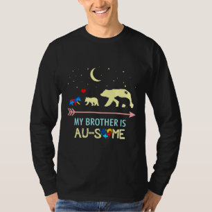 Autismus Bewusstsein, mein Bruder ist ein paar T-Shirt