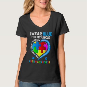 Autismus Bewusstsein Monat ich tragen Blau für mei T-Shirt