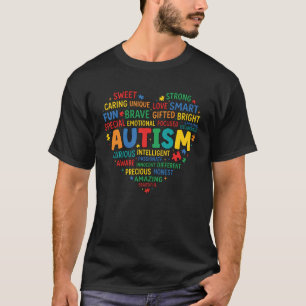 Autismus-Bewusstsein Neurodiversität Autistisch Mu T-Shirt