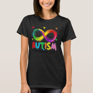 Autismus-Bewusstsein Neurodiversitäts-Infinitätssy T-Shirt
